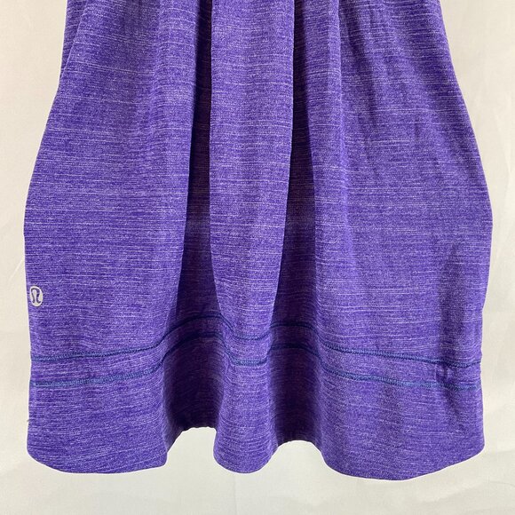 Lululemon Rest Less Tank 8 Heathered Wee Stripe Bruised Berry Purple - Picture 12 of 13
